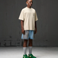 Beige Boxy Fit tee