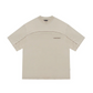 Beige Boxy Fit tee