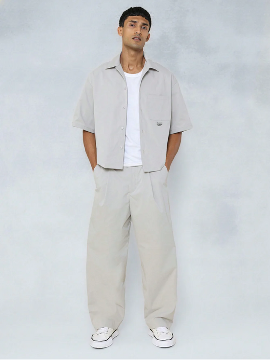 Boxy Fit Shirt and Loose Fit Pant 2 Piece Set