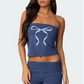 Bow Tube Top & Fold Over Legging (Pre Launch)