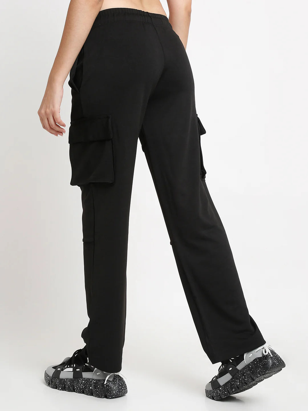 Black Utility Cargo Pants