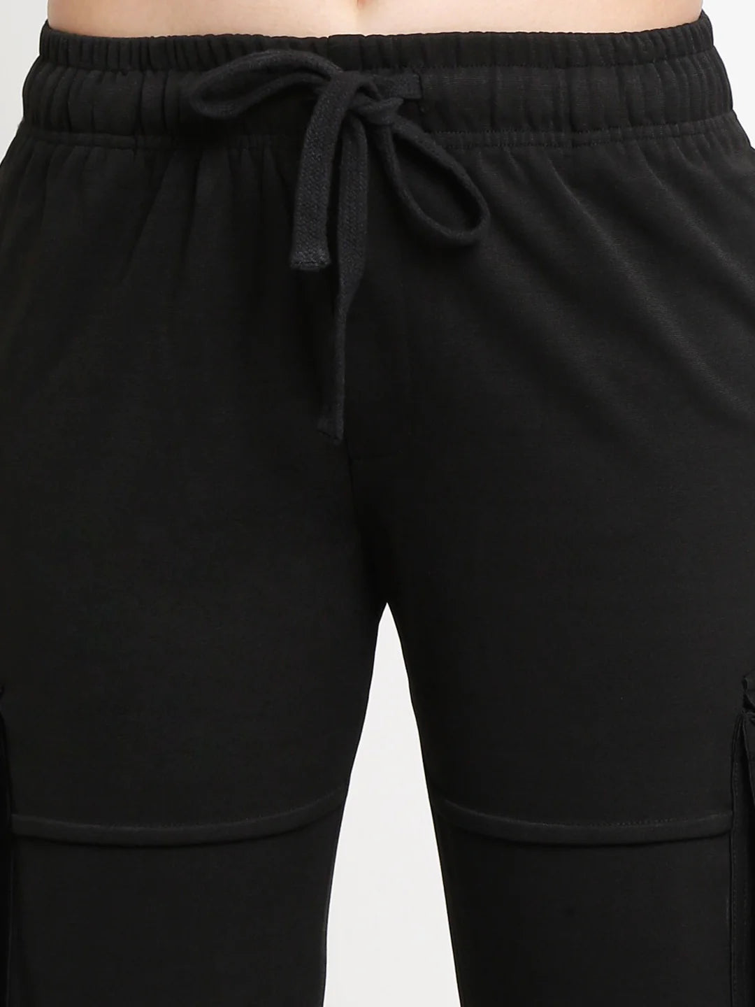 Black Utility Cargo Pants
