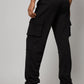 Black Utility Cargo Pants