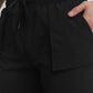 BLACK TECHNICAL CARPENTER CARGO PANTS