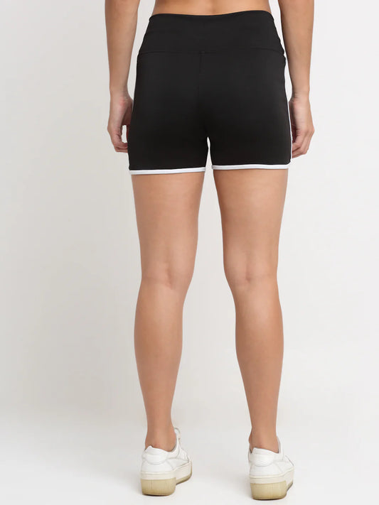 Black Active Running Shorts