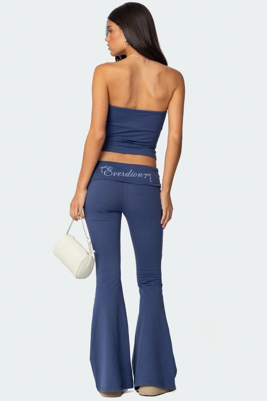 Bow Tube Top & Fold Over Legging (Pre Launch)